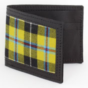 Tartan Wallet, Scottish Leather, Cornish Tartan